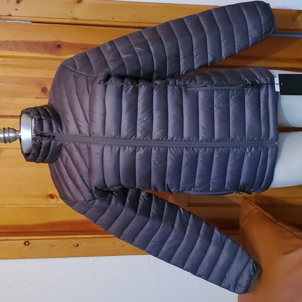 Charcoal Puffy Jacket